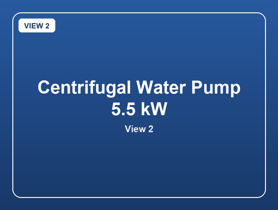 Centrifugal Water Pump 5.5 kW view 2