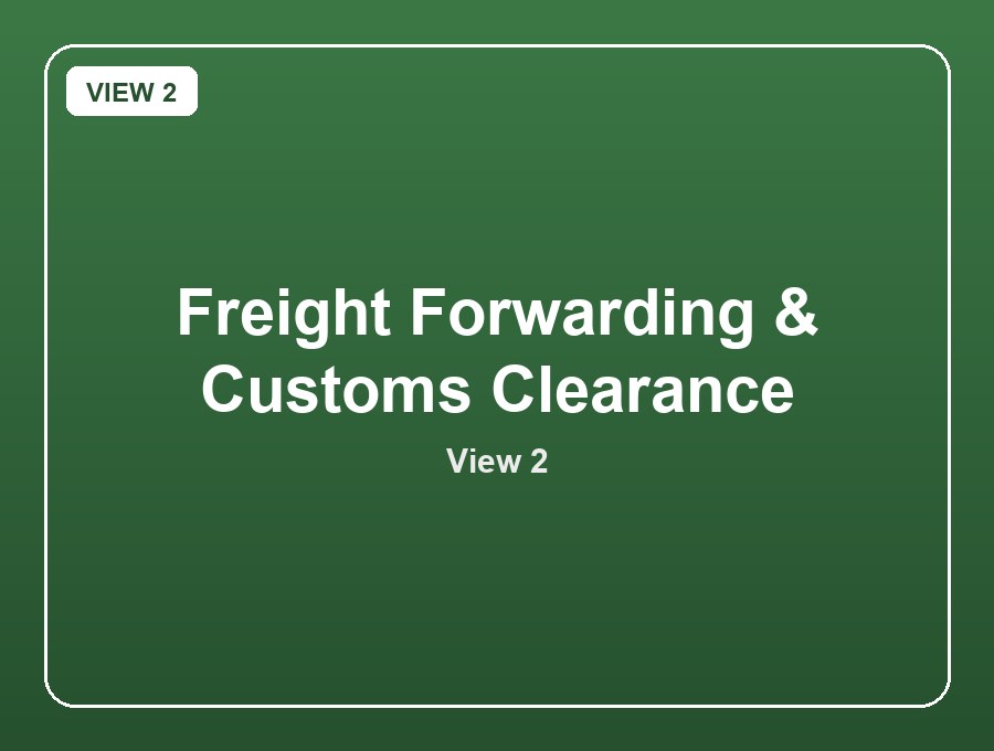 Freight Forwarding & Customs Clearance view 2
